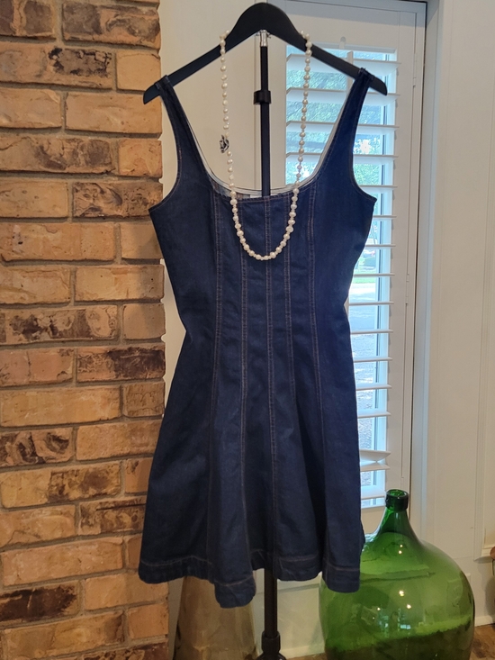 Kate Spade X Target Dresses & Skirts - kate spade Dark Blue Denim Fit & Flare Mini Dress